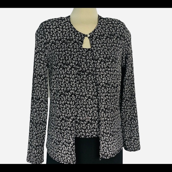 Ónix Black metallic Sparkly two pieces Size M - Picture 2 of 9